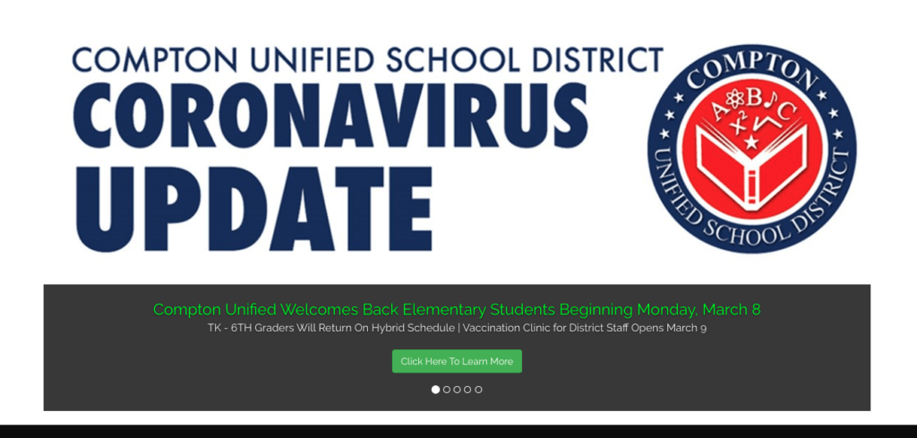 Compton USD Leadership Discusses School Re-Openings During COVID With ...